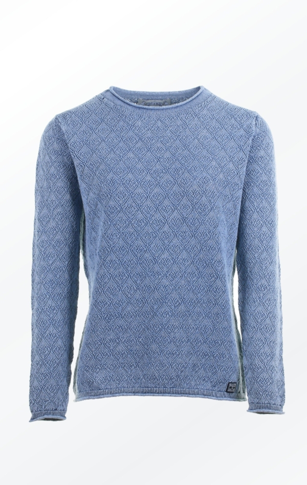 Simple yet Feminine Pullover in Indigo for Women from Piece of Blue